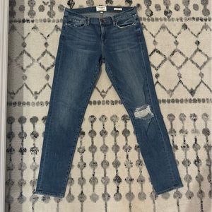 Frame Denim Distressed Le Garcon Jeans (size 25)